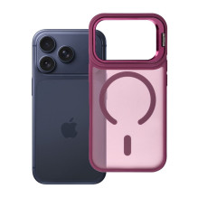 Case for iPhone 17 Pro Max / 18 Pro Max Forcell F-Protect Shadow Stand Premium compatible with MagSafe dark cherry Case for iPhone 17 Pro Max / 18 Pro Max Forcell F-Protect Shadow Stand Premium compatible with MagSafe dark cherry