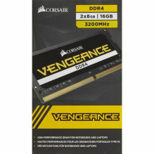 DDR4 Vengeance Memory 16GB / 3000 (2x8GB) CL22 SODIMM DDR4 Vengeance Memory 16GB / 3000 (2x8GB) CL22 SODIMM