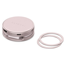Adapter HUB 5in1 USB C Satechi OntheGo STPOTG5P blush Adapter HUB 5in1 USB C Satechi OntheGo STPOTG5P blush