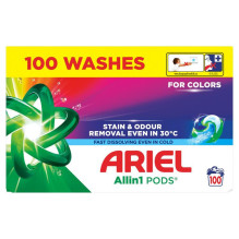 Ariel All-in-1 Pods washing capsules, 100 pcs.