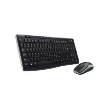 Logitech Belaidė klaviatūra ir pelė MK270 juoda, mažmeninė kaina Logitech Belaidė klaviatūra ir pelė MK270 juoda, mažmeninė kaina