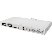 Switch, MIKROTIK, CRS418-8P-8G-2S+RM, Type L3, PoE ports 8, 150 Watts, CRS418-8P-8G-2S+RM