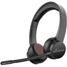 Ausinės MediaRange Bluetooth ENC stereo su 400mAh baterija Black Ausinės MediaRange Bluetooth ENC stereo su 400mAh baterija Black