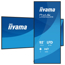 iiyama 92"W LCD 5K UW5K 21:9 VA 500 cd / m²