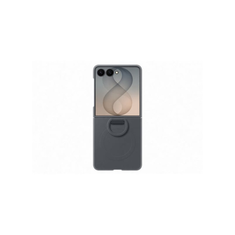 Samsung Silikonas Ring Magnet Samsung Galaxy Flip 8, juodas