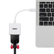 USB-C Į VGA Adapteris - Lindy 1920 × 1 200 60 Hz USB-C Į VGA Adapteris - Lindy 1920 × 1 200 60 Hz