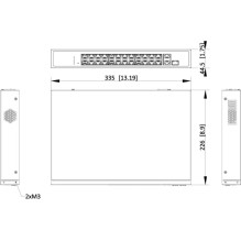 Switch Hikvision DS-3E1326P-EI / M