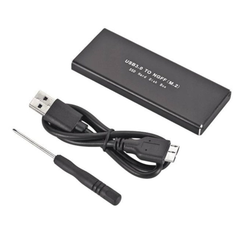 M.2 NGFF SSD diska adapteris / korpuss USB 3.0 SATA