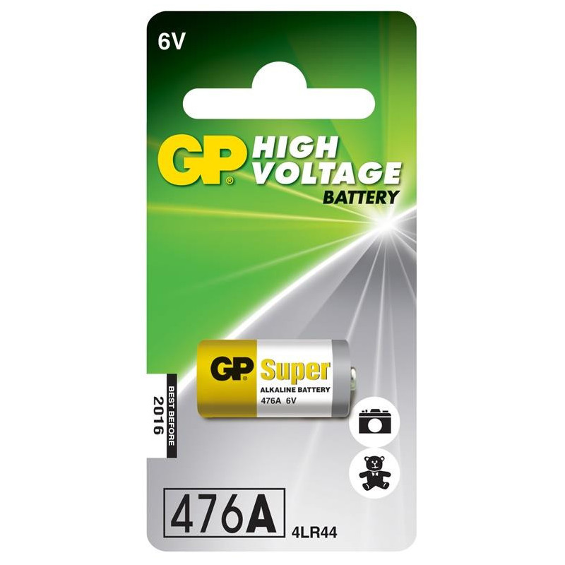 Elementas GP SUPER ALKALINE 4LR44, 6V