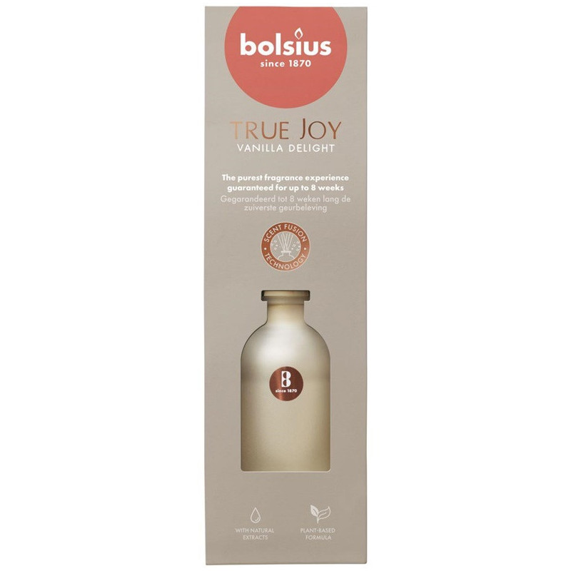 Home fragrance Bolsius TRUE JOY Vanilla Delight, 80 ml