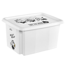 Storage box with lid,...