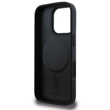 DKNY Apple DKNY Checkered Pattern Magsafe iPhone 16 Pro Max Case - Black
