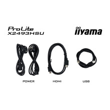 Monitor - iiyama ProLite X2493HSU-B1 24" FHD IPS 1ms HDMI 350cd / m² Monitor - iiyama ProLite X2493HSU-B1 24" FHD IPS 1ms HDMI 350cd / m²