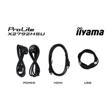 Monitor - iiyama ProLite X2792HSU-B1 27" FHD IPS HDMI USB 3.2 Black