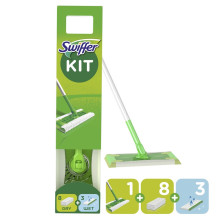 SWEEPER KIT SWIFFER 8 DRY+3...