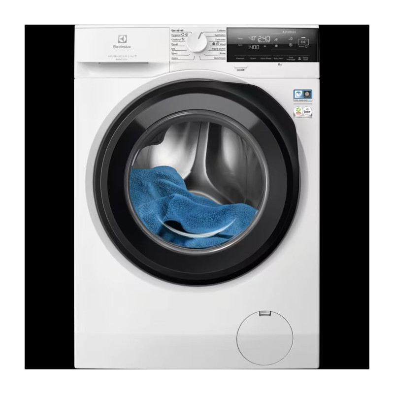 Electrolux 600.sērija veļas mazg.mašīna ar SensiCare un AutoDose 9kg balta EW6F3492ACE