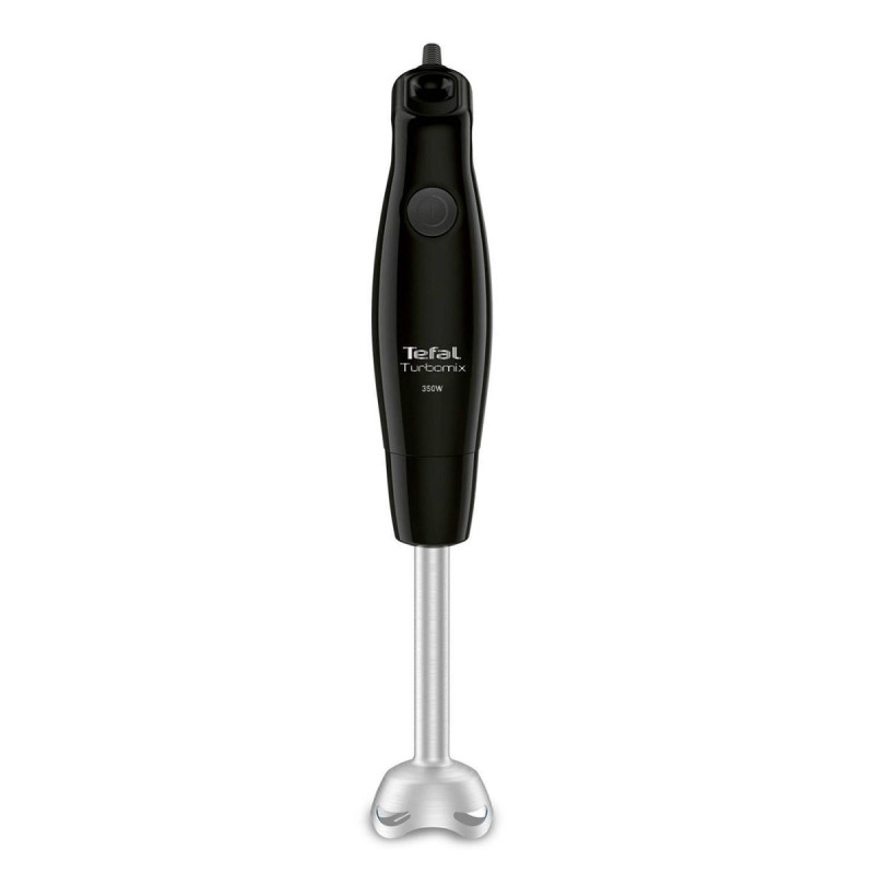 TEFAL rokas blenderis Turbomix 350W melns / nerūsējošais tērauds HB1218