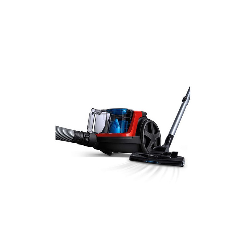 Philips PowerPro Compact Bagless vacuum cleaner FC9330 / 09 Energy efficiency class A TriActive nozzle Allergy filter wi