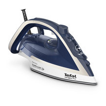 Tefal Ultimate Pure FV6812E0 iron Steam iron 2800 W Blue Silver