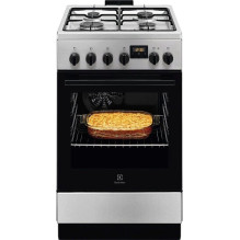 Electrolux 500 SurroundCook 57 L platums 50 cm nerusejosa terauda - Elektriska plits ar gazes virsmu