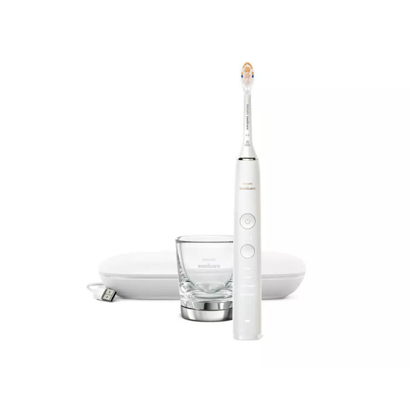 Jaunums! Sonicare zobu birste DiamondClean 9000 ar īpašu lietotni balta HX9911 / 19