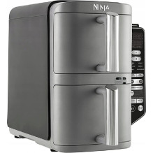 Ninja SL451EU gruzdintuvė Dviguba 9,5 l Atskirai pastatoma 2470 W Karšto oro gruzdintuvė Juoda