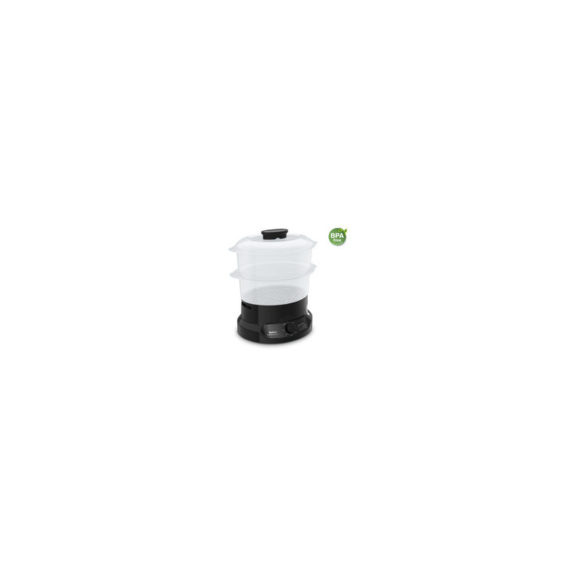 TEFAL Food Steamer VC139810 Black 800 W Capacity 6 L Number of baskets 2