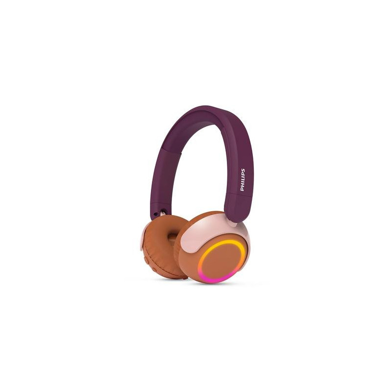 PHILIPS on-ear austiņas ar Bluetooth bērniem violets / oranžs TAK4200MP / 00