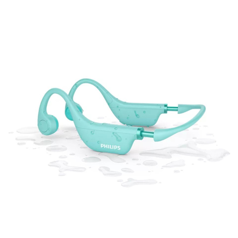 Philips Kids open-ear wireless headphones TAK4607GR / 00 Bone-conduction IPX5 Green