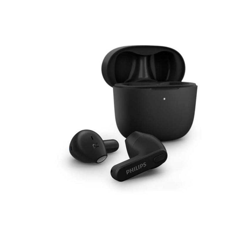 PHILIPS in-ear true bezvadu austiņas ar portatīvo uzlādes ietvaru melnas TAT2236BK / 00