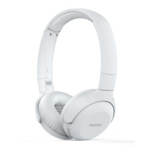 PHILIPS UpBeat bezvadu austiņas ar galvas stīpu un mikrofonu baltas TAUH202WT / 00