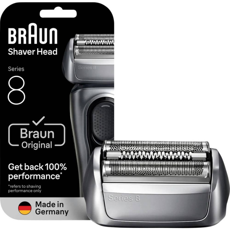 BRAUN Series 8 skuvekla galvina sudraba 83M (8700216879743)