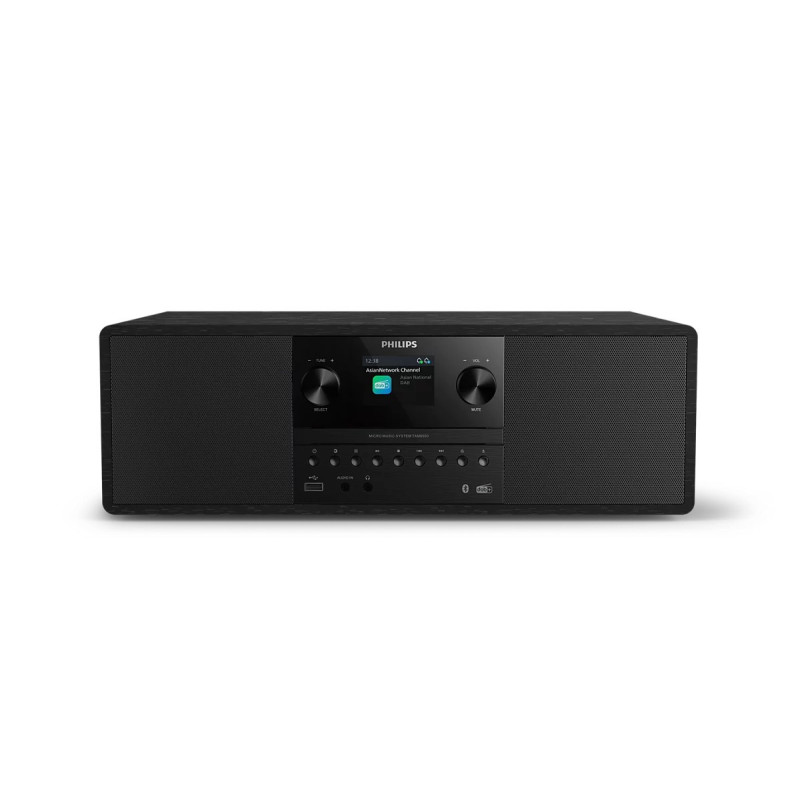 PHILIPS Mikro muzikas sistema ar Bluetooth DAB+ / FM radio CD / USB melna TAM6500 / 10 (4895229174696)