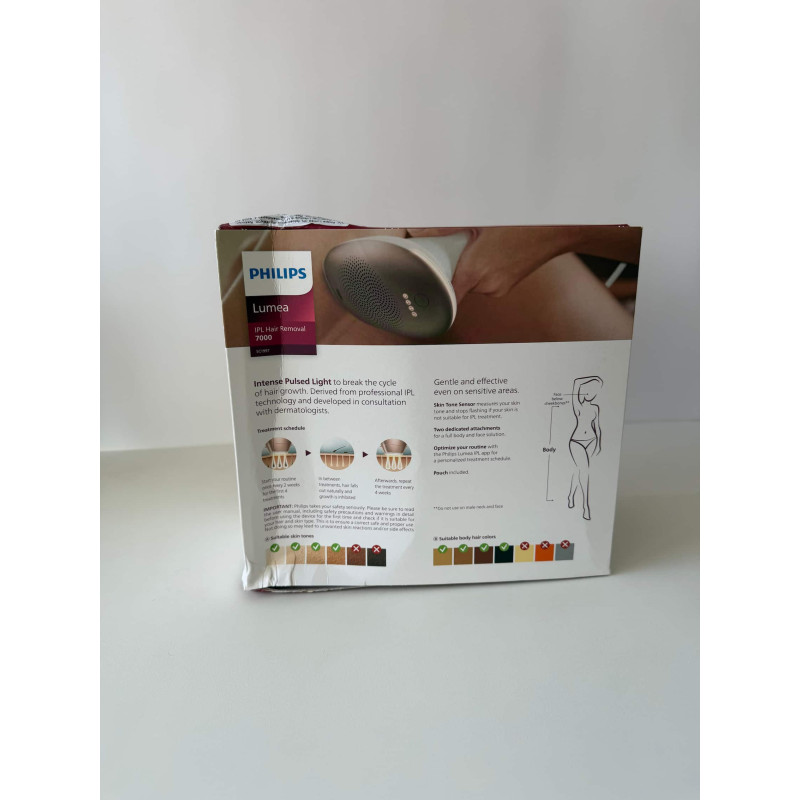 Prece ar Bojatu iepakojumu- PHILIPS Lumea Advanced IPL foto epilators SC1997 / 00-B (8720689016957-B)
