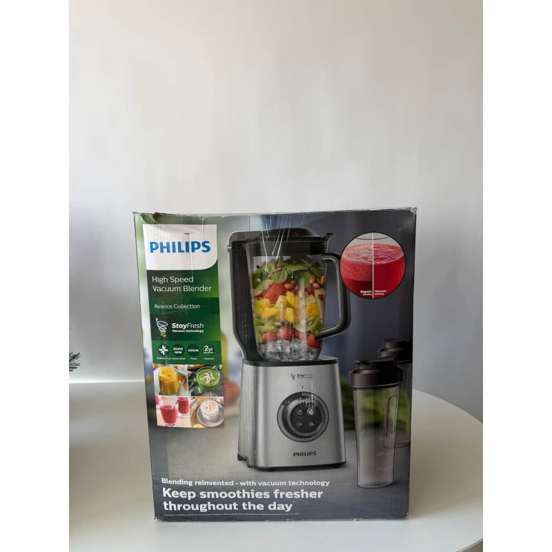 Prece ar Bojatu iepakojumu- PHILIPS Lieljaudas vakuuma blenderis 1400W HR3756 / 00-B (8710103928232-B)
