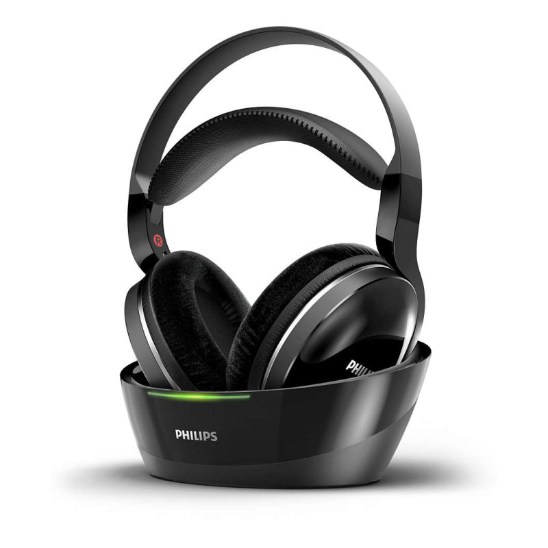Prece ar bojatu iepakojumu- PHILIPS bezvadu austinas melnas SHD8850 / 12-B (6951613992401-B)