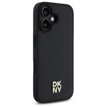 DKNY DKNY Repeat Pattern Stack Logo MagSafe iPhone 16 Case - Black DKNY DKNY Repeat Pattern Stack Logo MagSafe iPhone 16 Case - Black