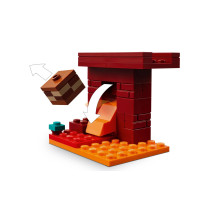 Konstruktorius - LEGO Minecraft 21266 Nether Lava Battle Konstruktorius - LEGO Minecraft 21266 Nether Lava Battle