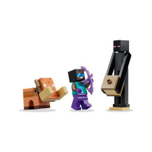 Building set - LEGO Minecraft 21584 Nether and End Portal Journey (Lego, 192 pieces, minifigure)