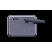 Išorinė Baterija - Xiaomi 165 W 10 000 mAh Integruotas Kabelis Juoda