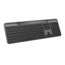 Klaviatūra - Logitech Signature Slim Solar+ K980 Belaidė QWERTY Graphite Klaviatūra - Logitech Signature Slim Solar+ K980 Belaidė QWERTY Graphite