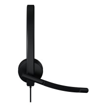 Ausinės - Logitech H570e Stereo MS Teams USB-C Juodos