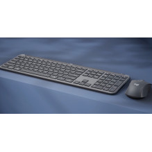 Belaidės Klaviatūros Ir Pelės Rinkinys - Logitech Signature Slim Combo MK950 US International Graphite Belaidės Klaviatūros Ir Pelės Rinkinys - Logitech Signature Slim Combo MK950 US International Graphite