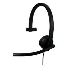 Ausinės - Logitech H570e Mono MS Teams USB-A 32 Ω Juodos Ausinės - Logitech H570e Mono MS Teams USB-A 32 Ω Juodos
