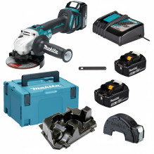 Makita DGA513RT3J Akku-Winkelschleifer Makita DGA513RT3J Akku-Winkelschleifer