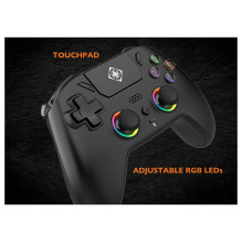 Deltaco PS5 Controller wireless RGB Hall-Effect schwarz Deltaco PS5 Controller wireless RGB Hall-Effect schwarz