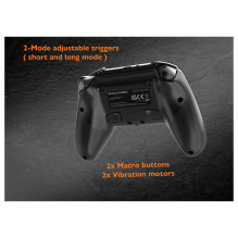 Deltaco PS5 Controller wireless RGB Hall-Effect schwarz Deltaco PS5 Controller wireless RGB Hall-Effect schwarz
