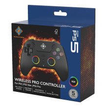 Deltaco PS5 Controller wireless RGB Hall-Effect schwarz Deltaco PS5 Controller wireless RGB Hall-Effect schwarz