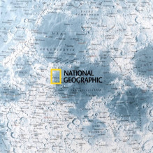 Globe-lamp MOON 30 cm National Geographic