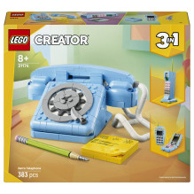 LEGO Kūrėjo retro telefonas LEGO Kūrėjo retro telefonas